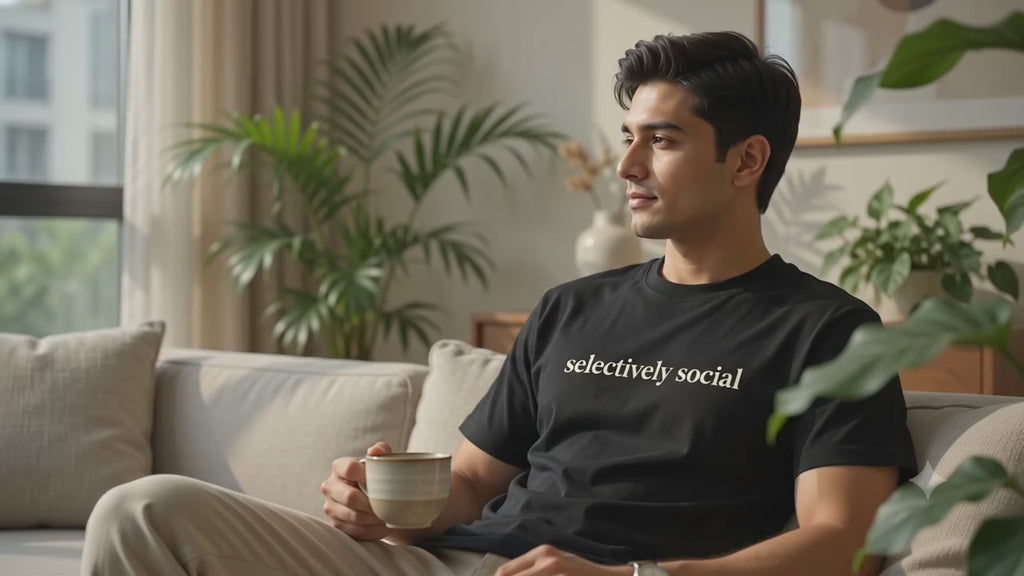 Selectively Social – Introvert Edition Tee